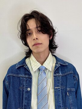 アルティファータ(artifata) メンズミディアム メンズレイヤー センターパートウルフ