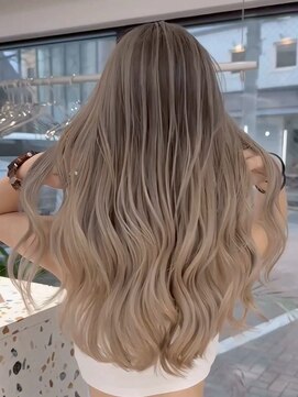 オニキス(ONYX) R25 ハイライト白髪白髪ぼかしレイヤーカット