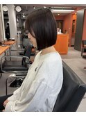 丸くならないボブ