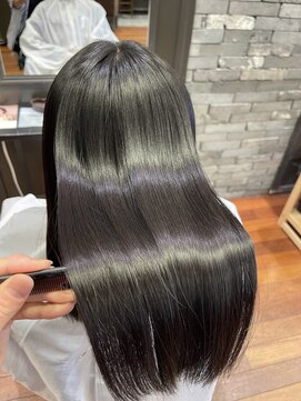 鯖江/髪質改善/艶髪ロング/髪質改善トリートメント/酸性縮毛矯正