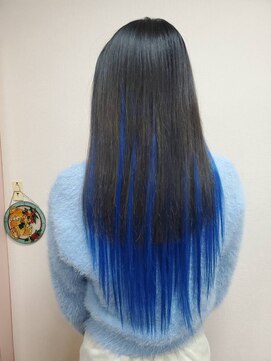 美容室イーナ(e na) 編み込みエクステ☆グラデーション