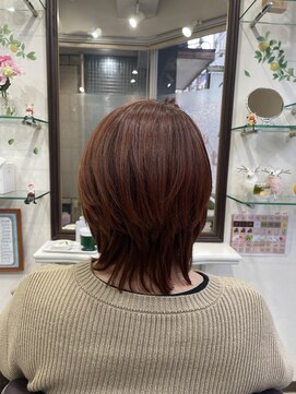ヘアーサロンウェスト(Hair Salon West) マッシュウルフ