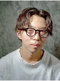 【波打ちニュアンス】色気センターパート×波巻きスパイラル