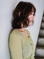 ヘアークラフト(Hair Craft)&nbsp;ショートウルフ×ニュアンスパーマ【岡山】レイヤーカット