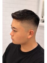 ゼロスバーバー(0's BARBER SHOP) 清潔感モテメンズ刈り上げマッシュショート大人カッコイイ