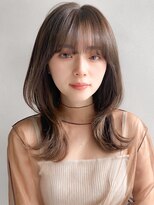 リヤン 表参道(lyann)&nbsp;似合わせカット美髪薄めバングくせ毛風カールエアリーカール