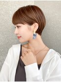 ナチュラルショート/ショートボブ/韓国/顔周り/20代30代40代50代