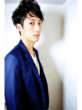 トゥワイス(twice) [twice]men'sニュアンスパーマのショートスタイル