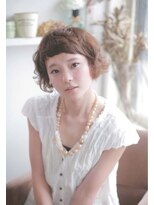 大人可愛いカジュアルショートボブ グラデーション 恵比寿