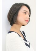 大人女性30代４０代小顔ショートボブ