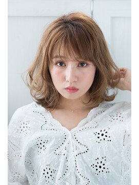 リル 8F 銀座(Rire) 【Rire-リル銀座-】黄金バランスひし形シルエットエアリーボブ