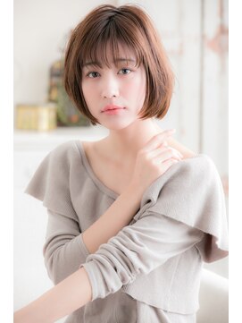 リネット ヨコハマ バイ リトル(linette yokohama by little) 切りっぱなしボブ