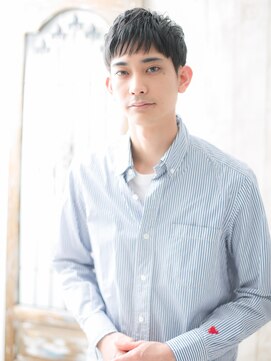 モッズヘア メン 南越谷南口店(mod's hair men) カッコカワイイ◎黒髪ウェットショートc