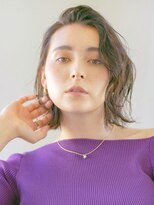 アース 小田原店(HAIR&MAKE EARTH) 前髪かき上げ大人女子スタイル