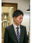 アップバンクツーブロックショート