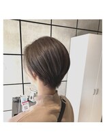 コーラー ヘアアンドスパ(Coller Hair&Spa) 大人ハンサムショート×グレージュ