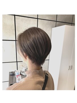 コーラー ヘアアンドスパ(Coller Hair&Spa) 大人ハンサムショート×グレージュ