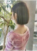 【The coast by Neolive】透け感オリーブ×ミニボブ