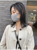 暗めでも透けるカラー