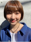 ナチュラルショートボブ♪
