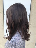 アッシュ アーティスティック スタジオ オブ ヘア(Ash artistic studio of hair) ロング×透明感カラー