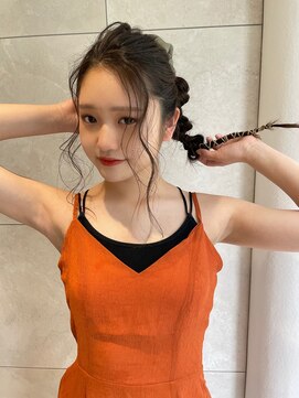 スペイディック 大阪梅田店(SPADIC) おくれ毛アレンジ