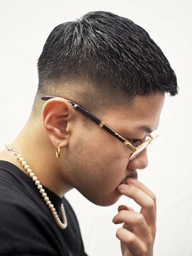 アッドヘアー(Add hair) 【ワイルド】オシャレボウズ×フェード×ショート2