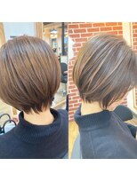 エイト プラット 渋谷2号店(EIGHT plat)&nbsp;丸みショート1月18日かし