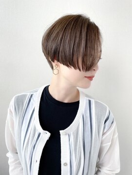 ヘアーアンドスパ フェリーチェ ミチ 野田屋町店(HAIR&SPA felice MICHI) 【feliceMICHI島田和也】大人前下りショートボブ