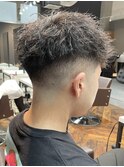 スキンフェードツイスト バーバー