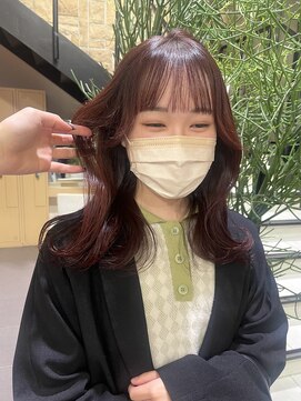 ゼスト 吉祥寺店(ZEST) ブリーチなし/チェリーブラウン/レッドブラウン　吉祥寺青木桜