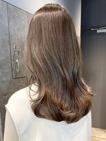 アルバム 渋谷パルコ(ALBUM)&nbsp;ミルクティーグレージュ_グレージュカラーボブウルフ_ba366652