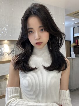 フォンズ(FONS) 表参道韓国ヘア!地毛風 暗髪カラー7トーン