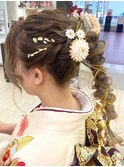 晴れやかな日ヘアセット