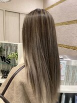 ビス フルール 日暮里店(Vis fleur)&nbsp;白髪ぼかし/エアタッチ/ストレートヘア[日暮里/日暮里駅]