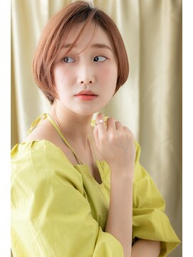 カバーヘア イヴ 戸頭店(COVER HAIR EVE) 外国人風大人ガーリーシルキー前下がりボブZ戸頭10代20代30代