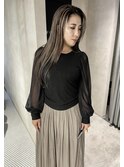 ★大人女性にピッタリのハイライト★