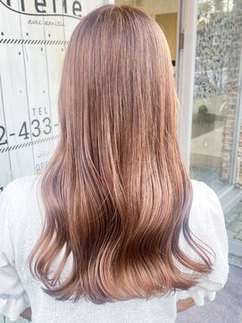トレフル 東岸和田店(Trefle) 20代30代40代大人可愛い髪質改善カラーライトブラウン透明感