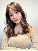 ザクザクレイヤーカット巻き方簡単ミディアムロング韓国表参道