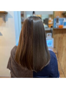 ループス 大倉山店(LOOPS) [髪質改善]ノンダメージカラー Aコース