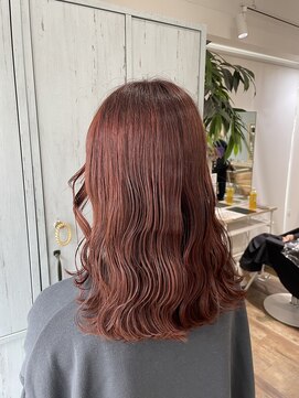 シュシュバイジャガラ 千葉駅北口店(chou chou byJAGARA) コーラルピンク［chouchou千葉・千葉駅］