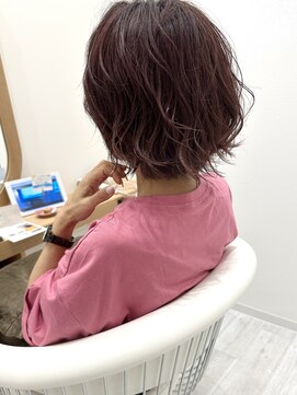 アドラーブル ココロ 新潟(adorable CoCoLo) 20代30代大人ボブベースｘ丸みショート