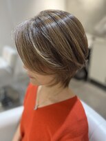 アフロディーテ(hair make aphrodite) グラボブ×ハイライト