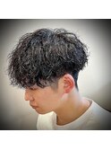 カット＋ツイストスパイラルパーマ