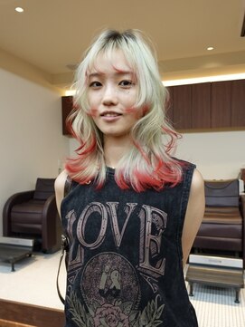 スタニング 渋谷(STUNNING.) レイヤー/ボブ/ケアブリーチ/ダブルカラー/ハイトーン【修】