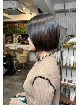 モワ 仙台(Mois) タッセルボブ☆フルバング髪質改善フルバングイメチェン仙台