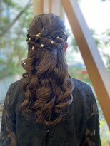 ヘアーズ イオンモール徳島(HAIRZ) 《HAIRZ》大岩真弓☆ハーフアップ