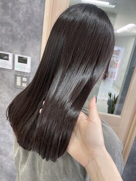 フォンド 津田沼(fond.) 黒髪/ボブルフ/ネビージュ/小顔/ワンレン/韓国/髪質改善/前髪