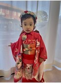着付け　ヘアセット