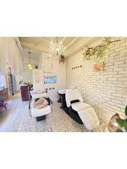 落ち着ける空間で周りを気にせずリラックス＊お肌・ヘア・頭皮まで"キレイ"に関わる全てをご提案♪